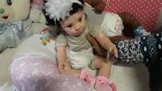 como transformar uma boneca #&eacute;m bb reborn 😁