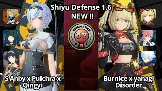M0 S Anby x Pulchra x Qingyi & M0 Burnice Yanagi Disorder - Shiyu Defense & Zenless Zone Zero 1.6