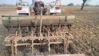 श्री राम 303 गेहूं की बुआई कौन सा खाद मिलकर कर रहे हैं बुआई#farming #agriculture #kisanmitra #kheti
