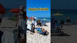 Morning On Naples Beach.   Naples Florida #shorts #florida #beach