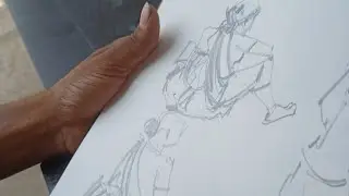 ||Rapid Sketch tutorial|| live figure study 🤗