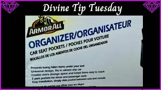 Divine Tip | Car Seat Pockets are great  storage space for your vehicle | #viralvideo #tips 
