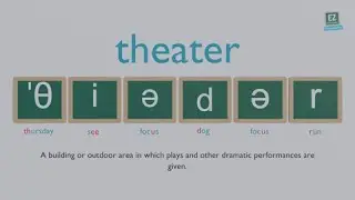 How to pronounce theater ?