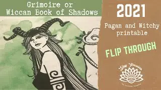 2021 PAGAN AND WITCHY PRINTABLE CALENDAR AND SEASONAL JOURNAL PROMPTS