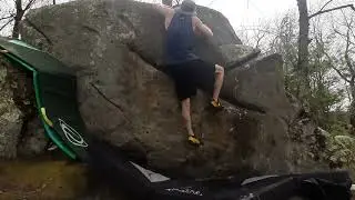 The Horsepens Boulder, V3 var. | Hunter's Rocks (Main Area)