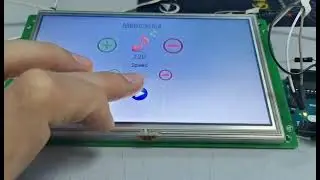 STONE STVC070WT-01 HMI Screen + Arduino + Musical Metronome