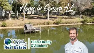 Lakefront Home on 2acres for Sale Geneva Alabama