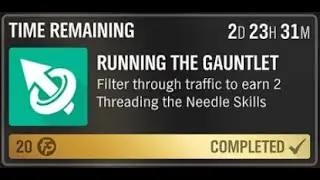 Forza Horizon 4: RUNNING THE GAUNTLET Filter through traffic to earn 2 Threading the Needle Skills