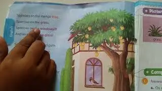 Lesson 2 sparrow|#CBSE book | class2 English poem sparrow|# kids special Happy Nest class 2