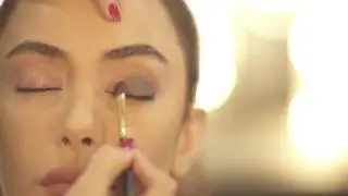 Eye contouring makeup using #Maxfactor Cupuccino Nude Palettes