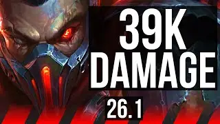 SINGED vs TRYNDAMERE (TOP) | Good KDA: 13/1/19, 39K damage | KR Master | 26.1