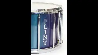 Flint Percussion pipe band snare drums