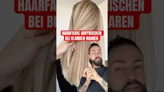 Tr&auml;gst du blonde Haare? #blondehaare #glossing #friseur #farbauffrischung