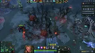 Invoker Sun strike  kill on Storm spirit
