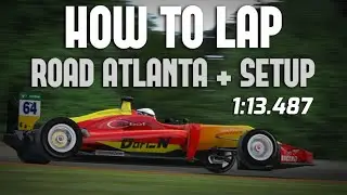 F3 Track Guide & Setup @ Road Atlanta | iRacing | Formula 3