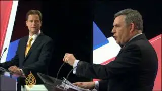 UK leaders clash in second debate