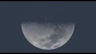 0.56 seconds and it's over - ISS Lunar Transit in 4K