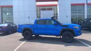 Blue Tacoma - Serra Toyota of Traverse City - New Toyota Trucks for Sale