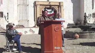Bob Shelton Tribute 2015 , Mayor of Tucson Speaking