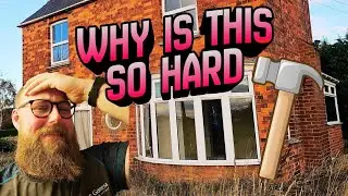 DIY Renovation! Ceiling Removal, Cast Iron Bath Smash & Brotherly Love ❤️ 