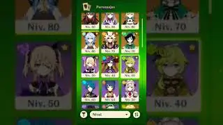 vendo cuenta de genshin impact, video completo de la cuenta en los comentarios