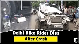 Delhi Moti Nagar: Bike Rider Killed in Thar Collision