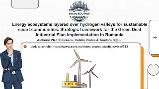 Energy ecosystems layered over hydrogen valleys for sustainable smart communities.