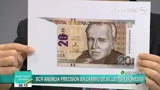 BCR explica cuáles son las nuevas disposiciones para canjear billetes deteriorados