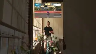 Awkward first minute of a livestream #zwift #shorts #livestream