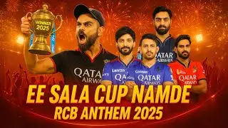 🔥 Ee Sala Cup Namde | RCB Anthem 2025 | Kohli x Bengaluru | Official Fan Song 🏆