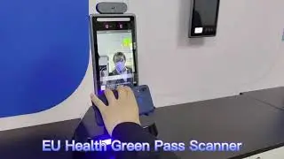 Europe Health Code Scan Device QR Code Scanner Recognition Automatic Read Green Pass Scanner