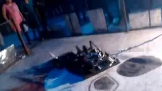 jss robowar 2015 zealicon, vertical spinner vs dragger