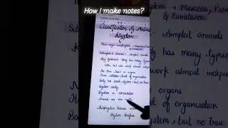 If you&rsquo;re a student, this method is for you 📚✍️#notes#biology #sumsung #studyskills