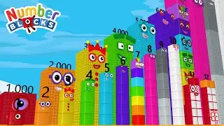Numberblocks BIGGEST Numbers: Puzzle Fun from 1 to 50 Million!