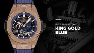 HUBLOT - BIG BANG MECA10 BLUE COLLECTION