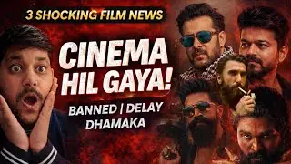 Cinema Mein Bawaal! Jana Nayagan Banned?, Dhurandhar 2 Postponed & Pushpa 3 Mein Salman Khan”