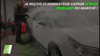 Je re&ccedil;ois le GENERATEUR VAPEUR le PLUS PUISSANT du march&eacute; !