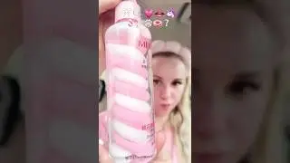 Pink skincare spaday in the car💕