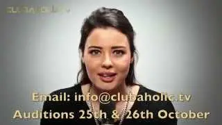 Clubaholic tv presenter search 2014