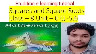 Squares and Square Roots | Unit 6.1 Q 5,6