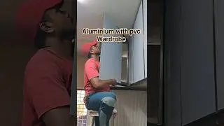 aluminium with pvc wardrobe #trending #aluminium #wood #shorts #walldecor #sawblade #diy #diyideas