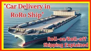 How Cars Are Delivered on RoRo Ships | Roll-on/Roll-off Shipping Explained