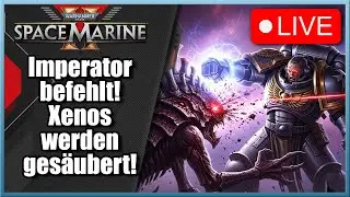 Imperator befehlt! Xenos werden gesäubert! – Warhammer 40K Space Marine 2 Stream