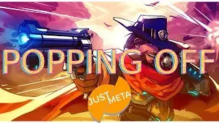 15+ KILL STREAKS WITH MCCREE! - Juste Meta Stream Highlights #16 - Overwatch Season 17