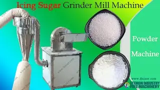 Sugar grinder machine for icing sugar powder pulverizer production