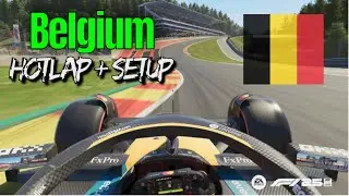 F1 25 BELGIUM HOTLAP + SETUP - [1:42.802] - NO ASSISTS