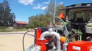 MASTEK Pump-unit with BAUER SX 1000 pump, Compressor and radiocontrol