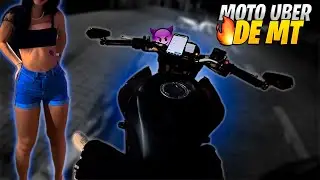 FIZ UBER MOTO DE MT 03 | N&Atilde;O ENTEDERAM NADA !! 🔥