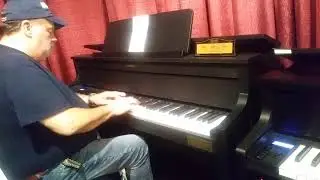 Greg Wylie, playing electronic piano