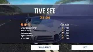Asphalt 8, Gauntlet Qualification Lap - Barcelona 00:51:396